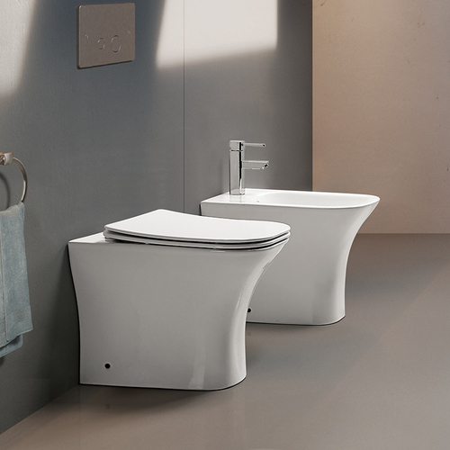 Унитаз VETTORE F приставной безободковый Ceruttispa CT7841 (520х340х400)