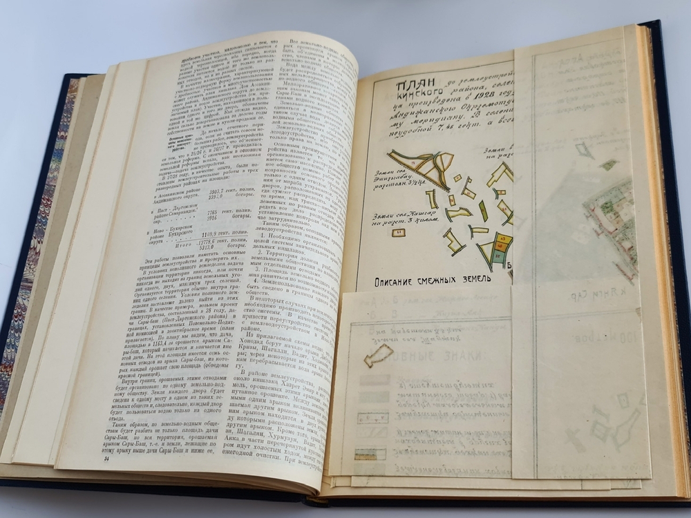 "Два года работы правительства Узбекской советской социалистической республики 1926, 1927 и 1928 г.". . 1928г. - антикварное издание