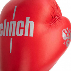 Перчатки боксерские Clinch Olimp Plus красные C155
