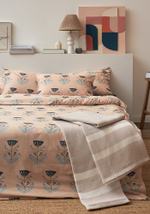 Набор наволочек "Летний цветок" из премиального сатина из коллекции russian north, 50х70 см