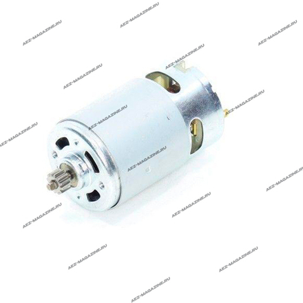 Двигатель на аккумуляторный шуруповерт10.8 для LI-ON Интерскол шестерня 12 зубов, d-8,8мм, h-5мм