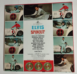 Винтажная виниловая пластинка LP Elvis Presley Spinout (USA 1966)