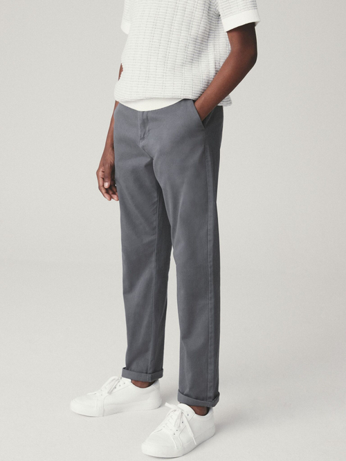 Брюки чинос для мальчика Next T55-747, Серый