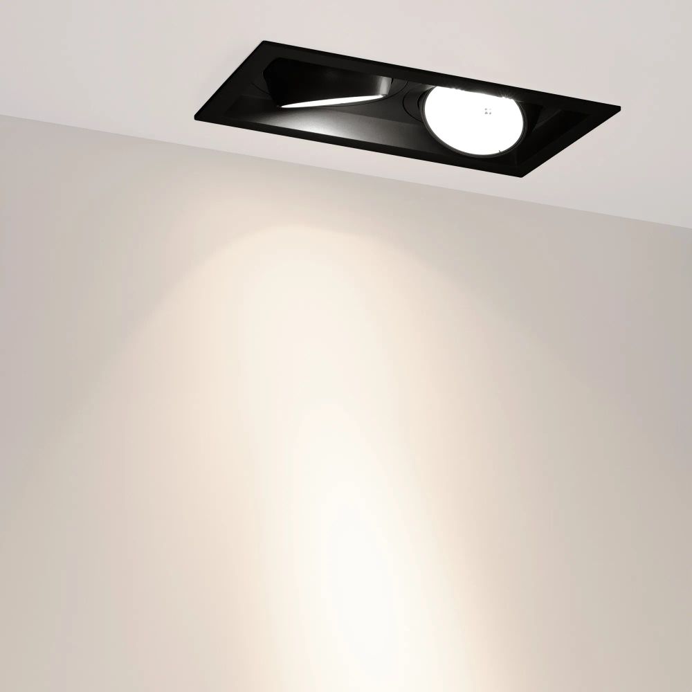 Светильник MS-VORTEX-BUILT-S250x140-2x30W Day4000 (BK-BK, 17 deg, 230V) (Arlight, IP20 Металл, 5 лет) 058444