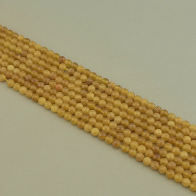 Нитка Кварц 36 см. 6,5 мм. (Без замка)