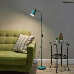 UML-T700 E27 GREEN Торшер напольный под лампу Е27. 40W. с регулировкой наклона. Механический выключатель. Зелёный. ТМ Uniel