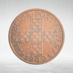 Portugal, 1 Escudo, 1969, VF