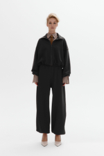 Брюки на кулиске из футера