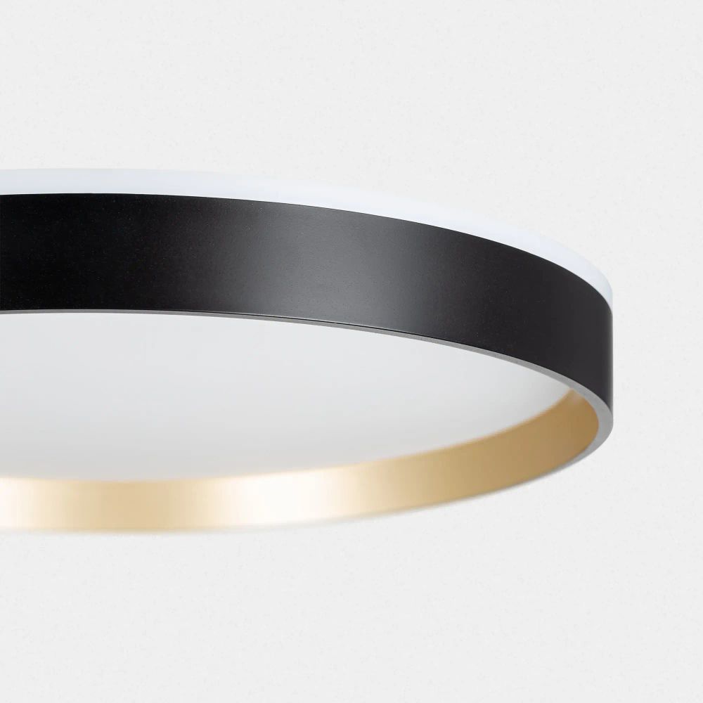 Citilux ETALON CL750321R LED RGB Светильник с пультом Чёрный+Золото