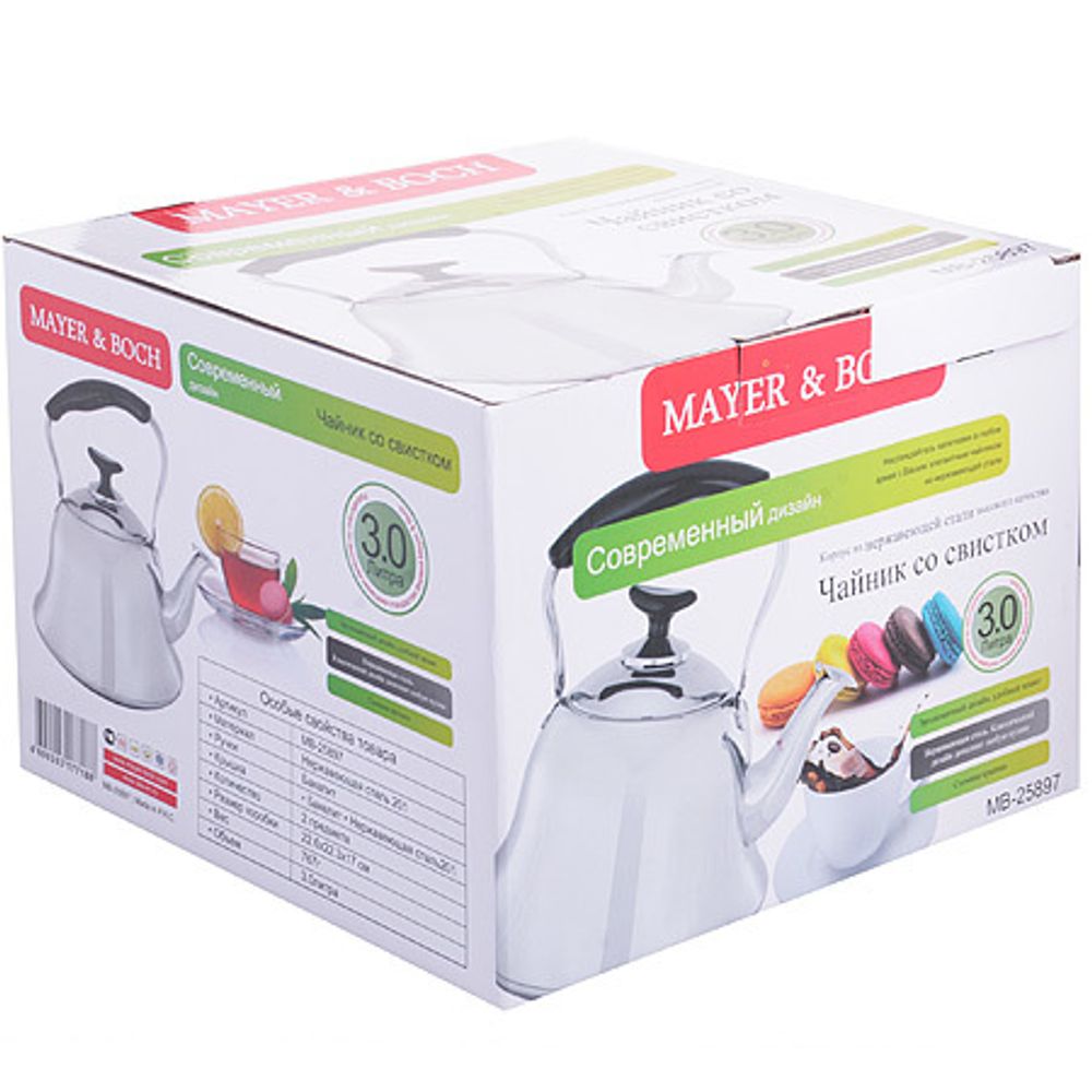 MAYER &amp; BOCH Чайник 25897 3 л