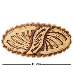 Народные промыслы BST-330/ 1 Заколка (береста)