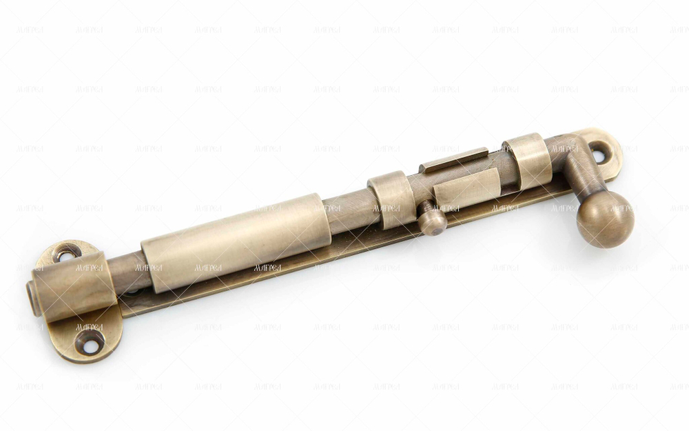 Задвижка оконная круглая с ручкой шариком на конце