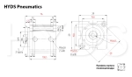 SDA 16x90 Пневмоцилиндр