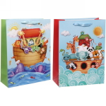 Пакет подарочный «Лодочка» 31х40 см, микс