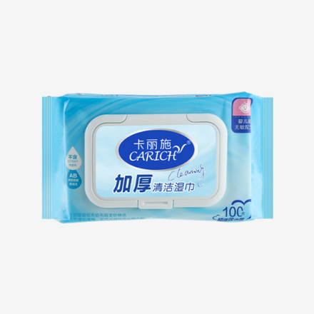 Салфетки очищающие влажные, семейные CARICH (0.20PV+купон)