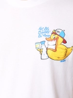 Футболка MC Saint Barth TSHIRT DUCKY TEQUILA 01 белый