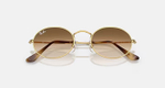 RAY-BAN OVAL METAL RB3547 001/51