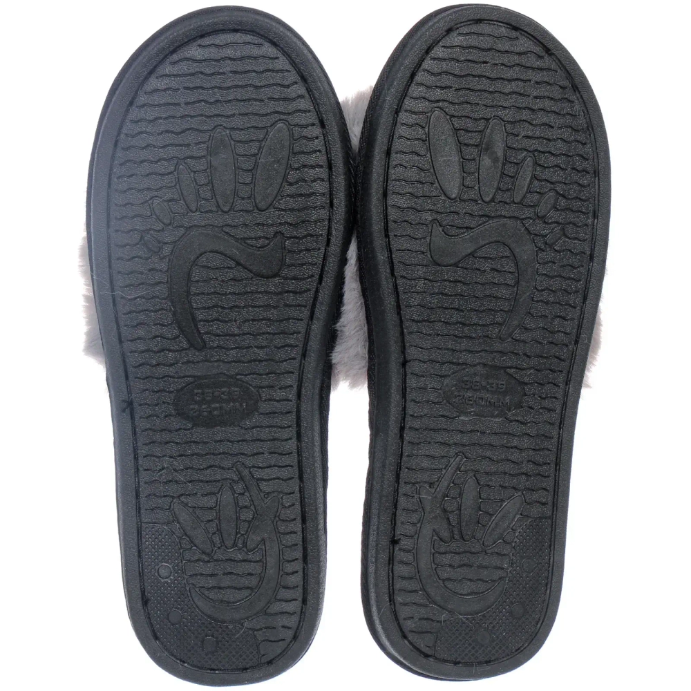 Тапочки женские домашние «DALIA», цвет серый, р-р 38-39