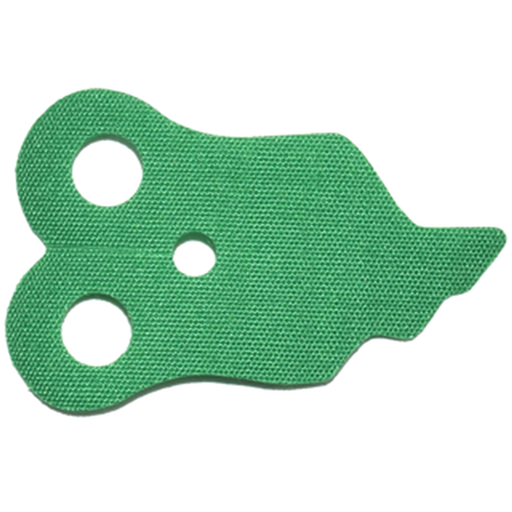 Тканевый наплечник для доспехов минифигурки, изодранный в клочья 18168 Green