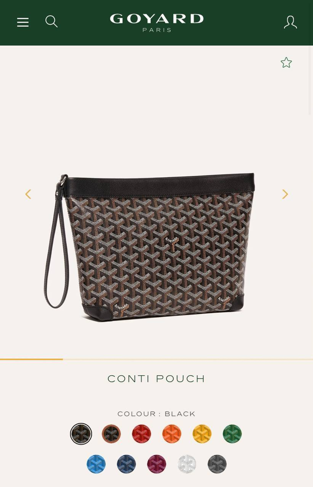 Клатч Goyard