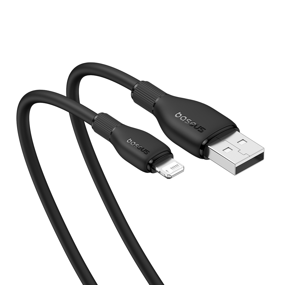 USB - Lightning Кабель Baseus Pudding | Fast Charging 2.4A 2m - Black