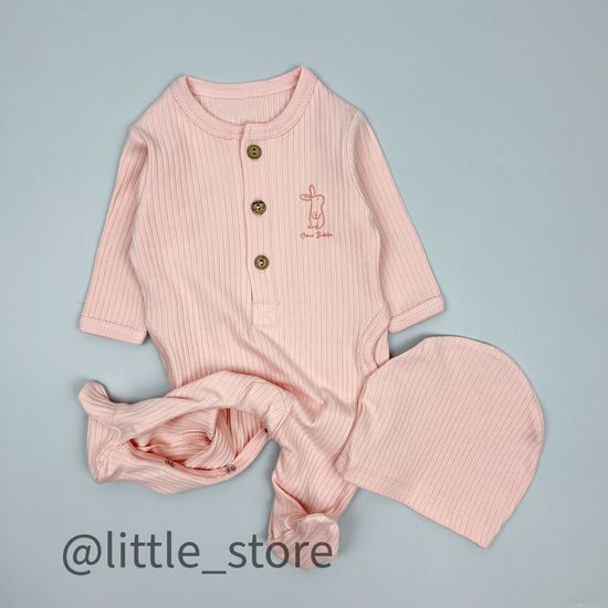 Слип "Original" из фактурного хлопка, Светлый персик