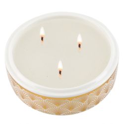 Подсвечник-шкатулка декоративная "Casablanca"12*4см (фарфор,воск) (подарочная упаковка)