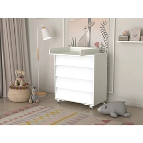 Комод пеленальный Incanto Cambridge 800/4 белый/белый