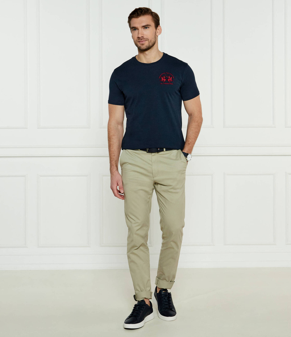 Футболка La Martina - темно-синий(ZMR006 JS206)