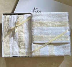 Комплект полотенец 5шт Emozioni Italiane Bianco