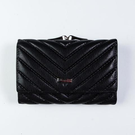 Кошелёк женский чёрный Dublecity DC221-200A