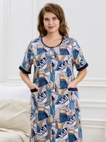 Халат Атмосфера Виотекс СИНИЙ