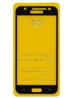 Защитное стекло Glass для Samsung Galaxy J3 (2017)/J3 (2018) /9D полный клей, черная рамка