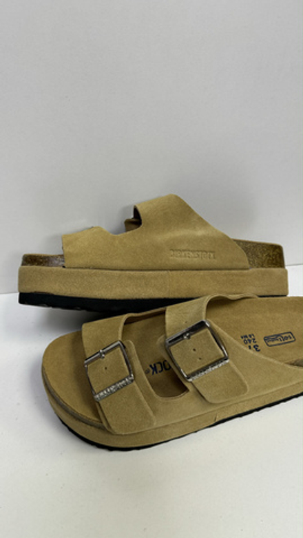 Сабо Birkenstock на утолщенной подошве