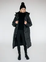 Пуховик ko-ko-ko зимний женский черный