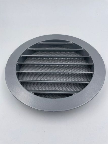Круглая наружная вентиляционная решетка с защитной сеткой от насекомых DEC DSAV 150С