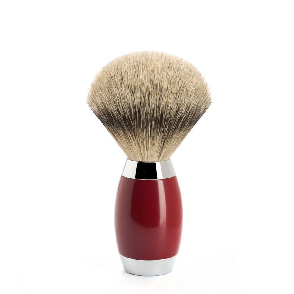Помазок MUEHLE EDITION, барсучий ворс высшей категории Silvertip, китайский лак (493 ED 2)