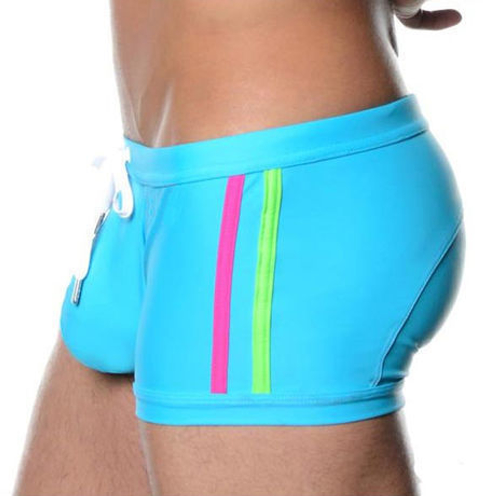Мужские плавки хипсы бирюзовые Aussiebum Swim Trunk Turquoise