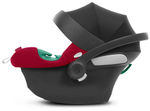 Коляска Cybex Talos S Lux BLK complete Aton B2 Dynamic Red 3 в 1 Moon Black с дождевиками