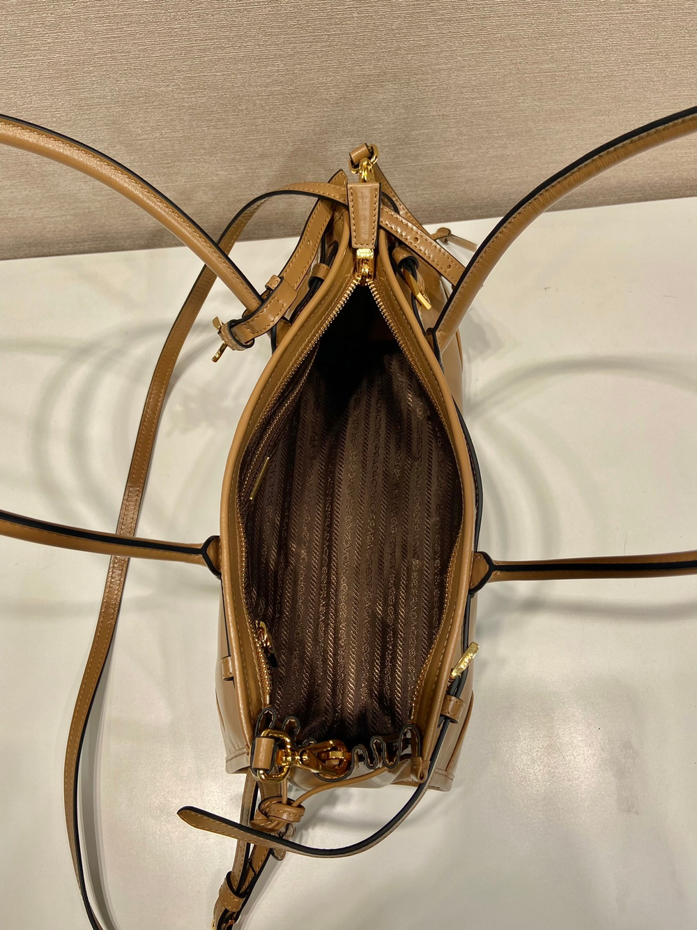 Prada Medium Leather Handbag 32 cm