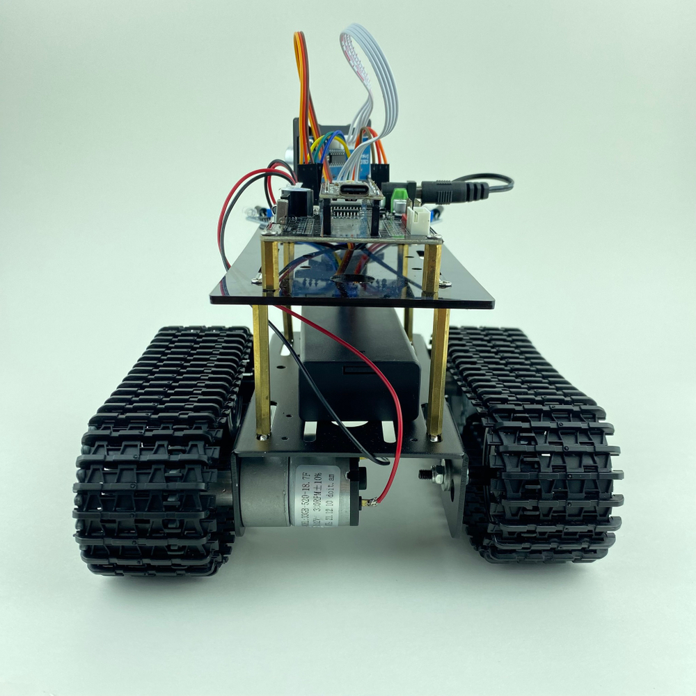 Набор для моделирования гусеничного танка на Ардуино (Tank kit arduino)