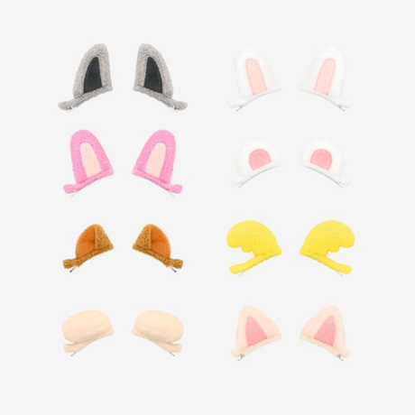 Плюшевые заколки SKZOO Stray Kids - STAY in Our Little House