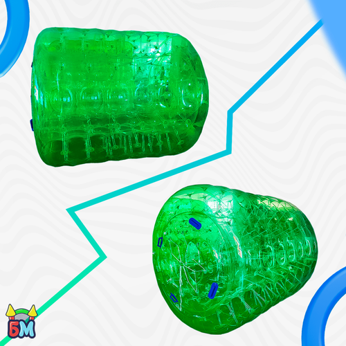 Аттракцион Водный роллер (Гидророллер) "Зелёный" ПВХ 2*1,8*1,8