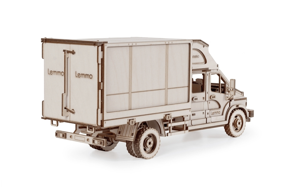 Фургон "Лито" Lemmo - деревянный конструктор, сборная модель, 3D пазл