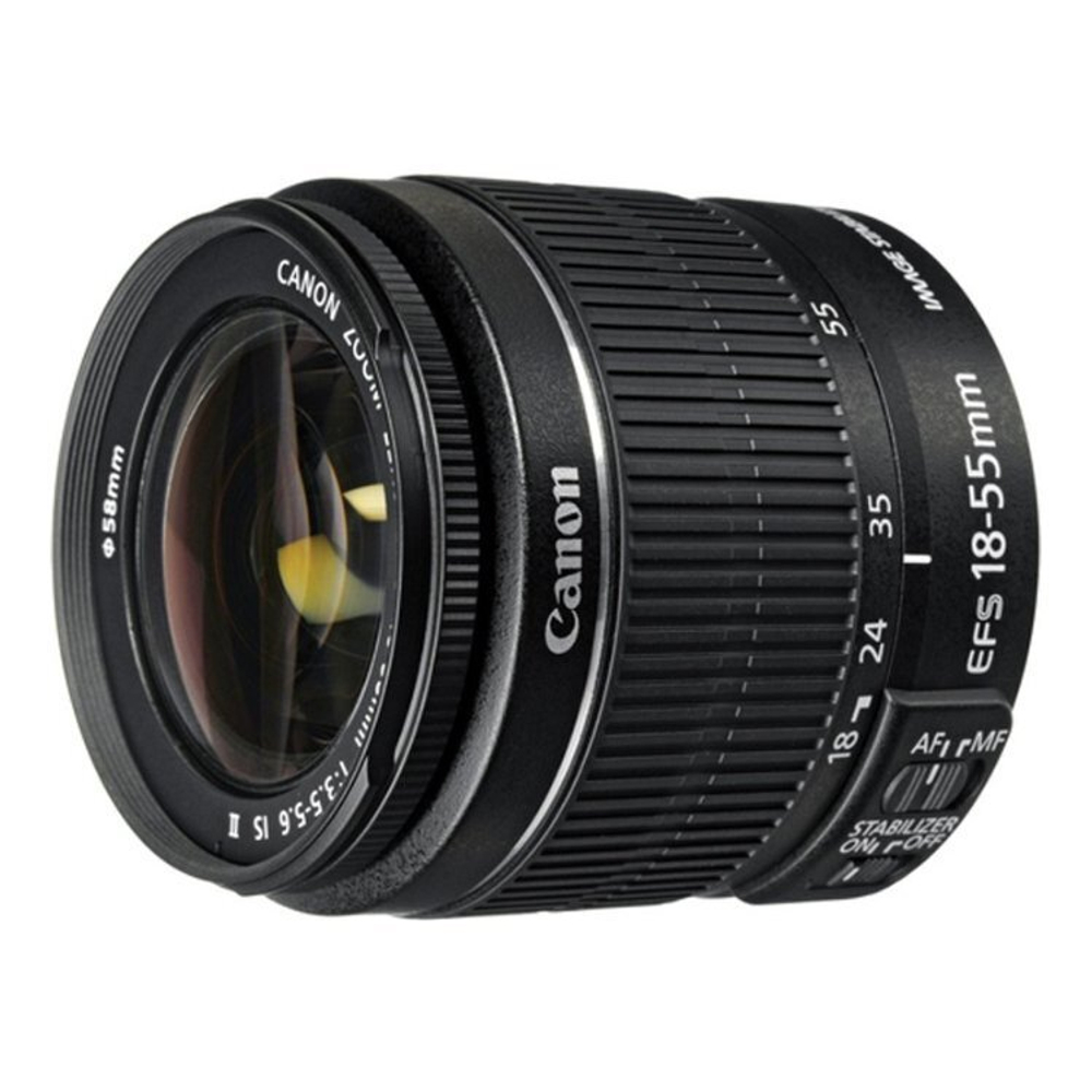 Объектив Canon EF-S 18-55mm f/3.5-5.6 III, черный