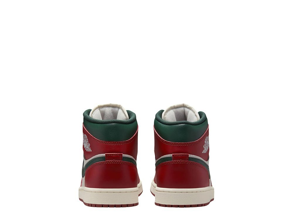 Баскетбольные кроссовки Air Jordan 1 Mid Red Shoes