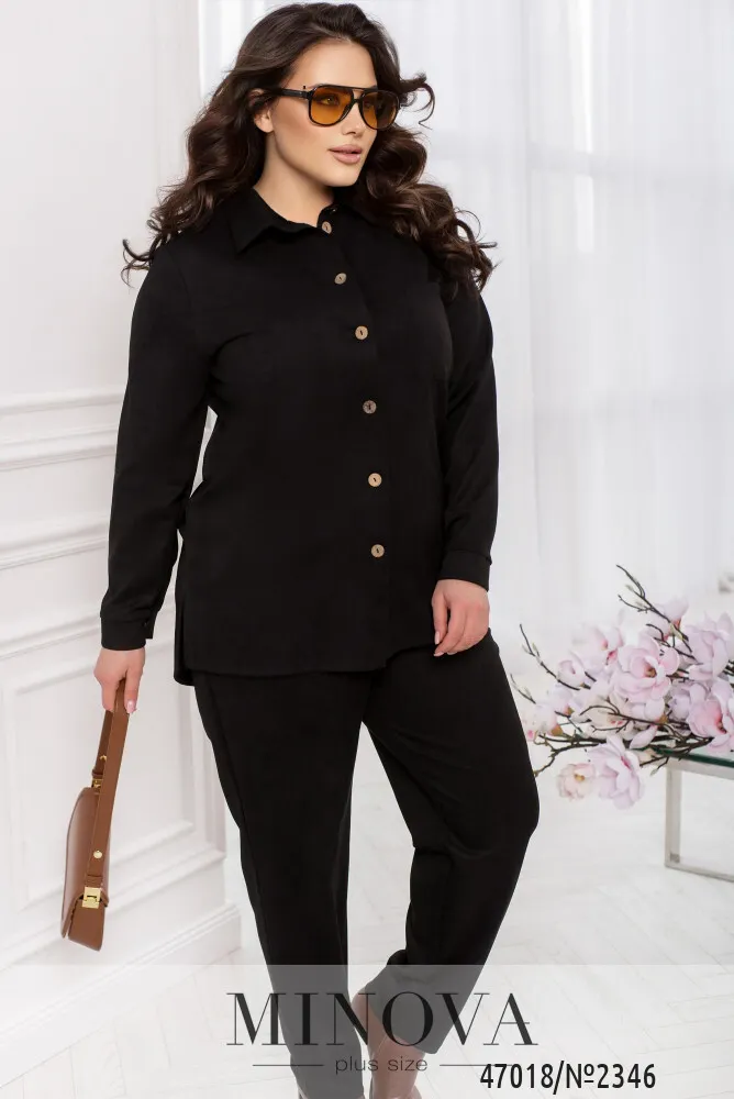Костюм 2346-черный Minova