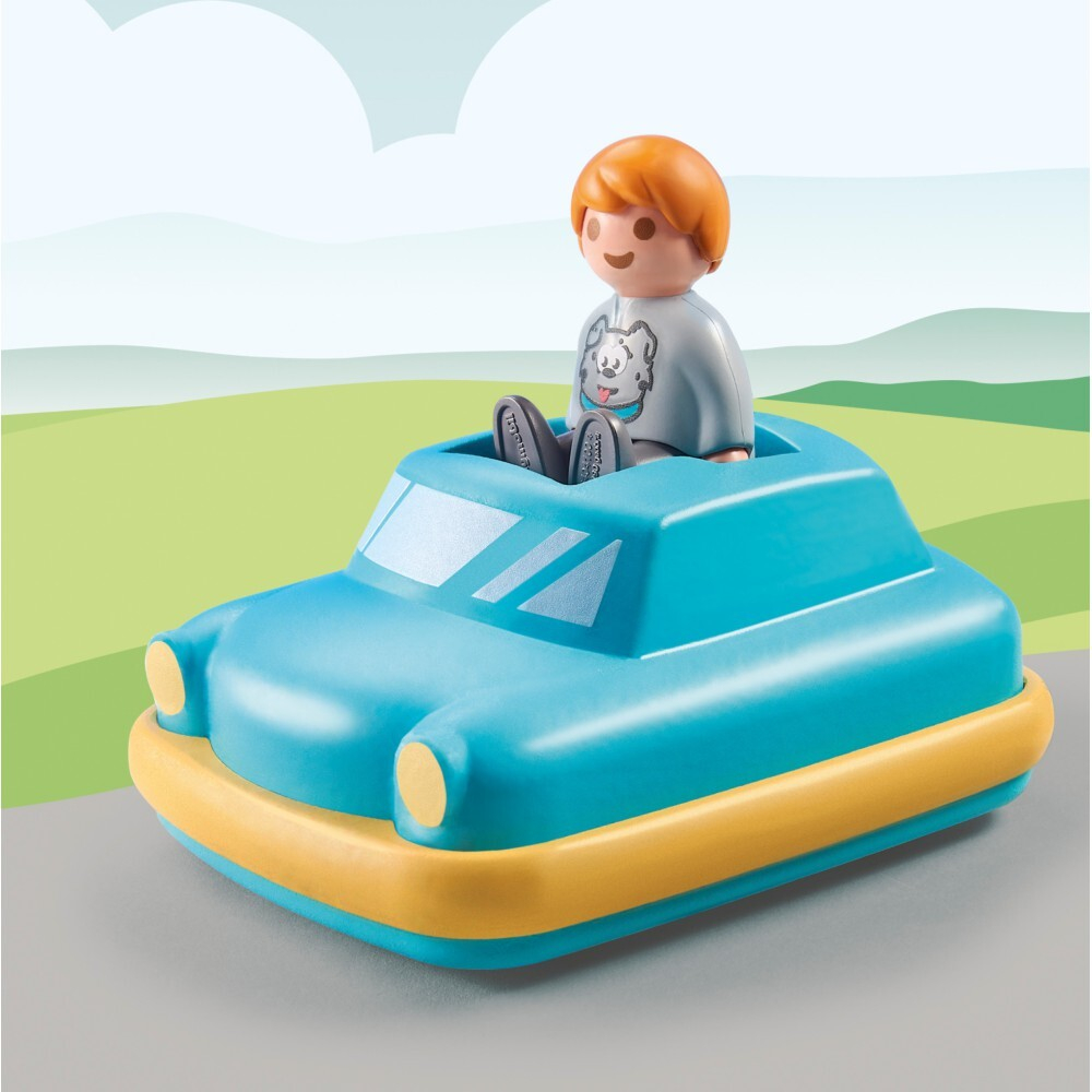 Playmobil - 1.2.3 Автомобиль Push &amp; Go 71323 / артикул   71323  / GTIN 4008789713230