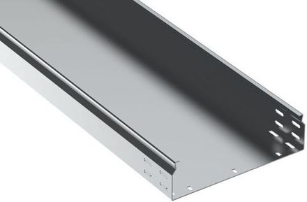 Лоток листовой неперфорир. 80х300 L2500 сталь 1.5мм ESCA 7 IEK CLN10-080-300-150-D25