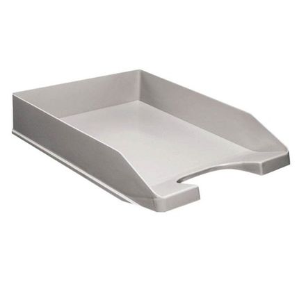 Лоток горизонтальный Стамм Стандарт, цельный, серый